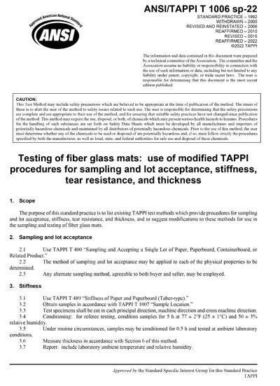 tappi tear test|tappi standards.